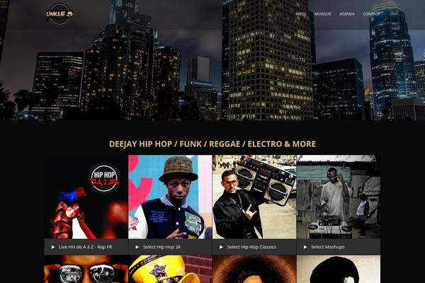 Musicclub-v1-06 theme site design template sample