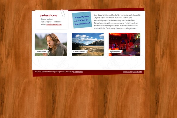 iNove theme site design template sample