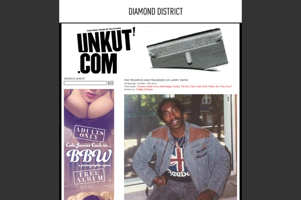 unkut.com site used Dark Minimalistblogger