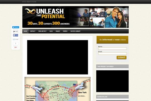 Boulevard theme site design template sample