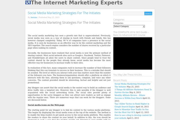 StartupWP theme site design template sample