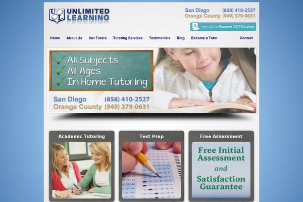 Canvas-child theme site design template sample
