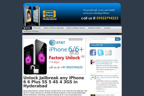 Mystique theme site design template sample