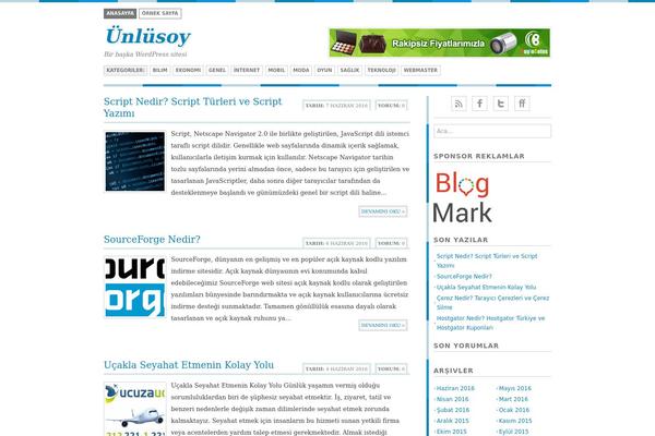 Bisade theme site design template sample