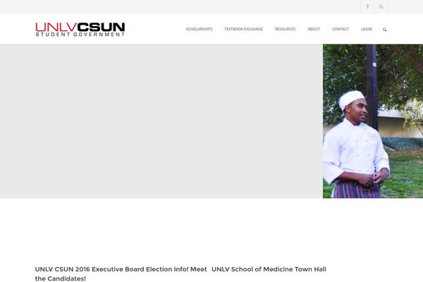 Durus theme site design template sample