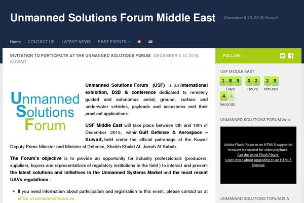 Site using Uji Countdown plugin