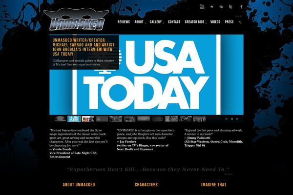 Prestige theme site design template sample