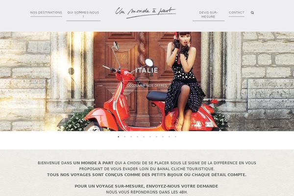 unmonde-a-part.com site used Unmondeapart