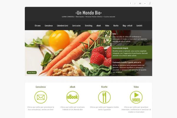 Theron Lite theme site design template sample
