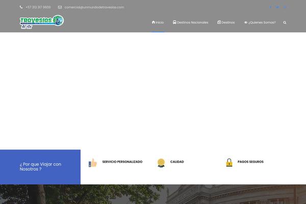 TravelTour theme site design template sample