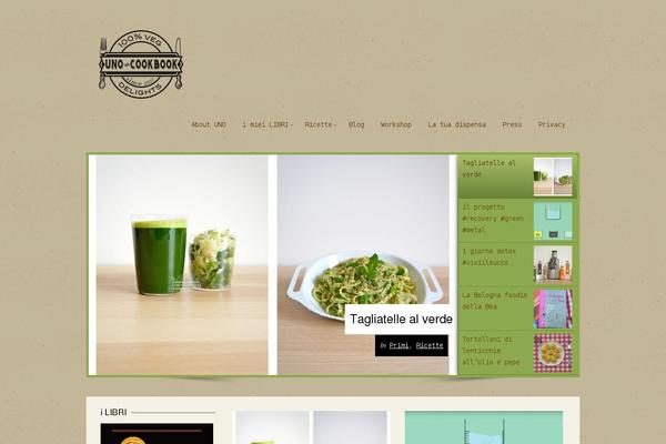 CookingPress theme site design template sample