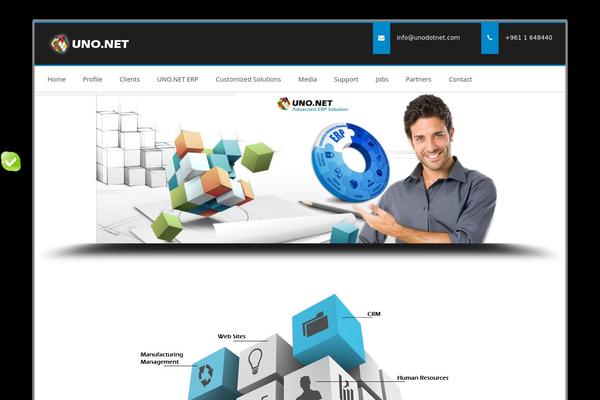 Chester theme site design template sample