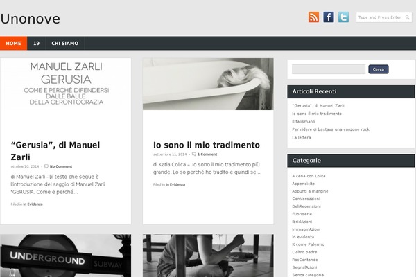 Combomag theme site design template sample
