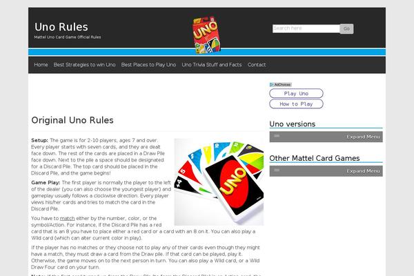 Ultimatum theme site design template sample