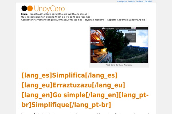 unoycero.com site used Twentyten_mod