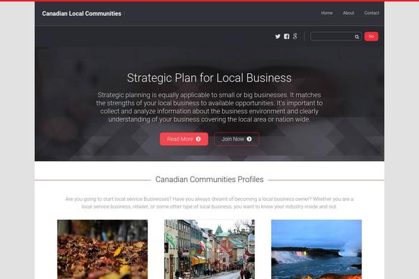 Mediaphase Lite theme site design template sample