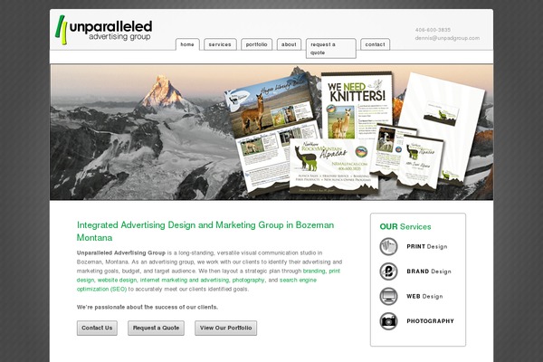 Site using WordPress Content Slide plugin