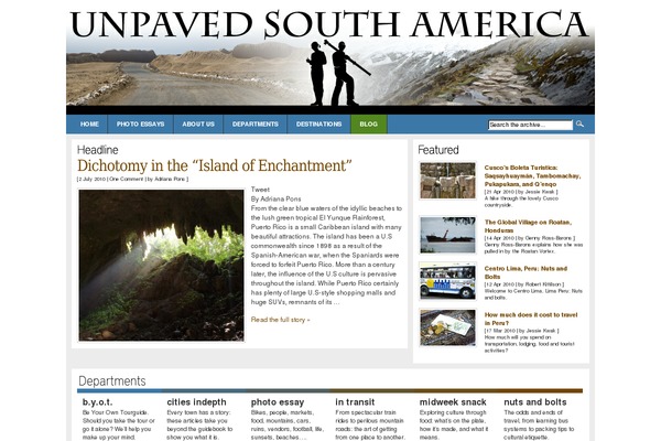 Site using Category Posts Widget plugin