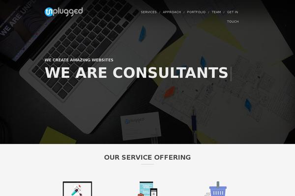 FoundationPress theme site design template sample