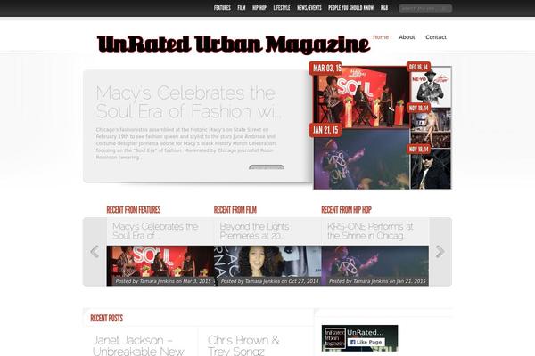 DelicateNews theme site design template sample
