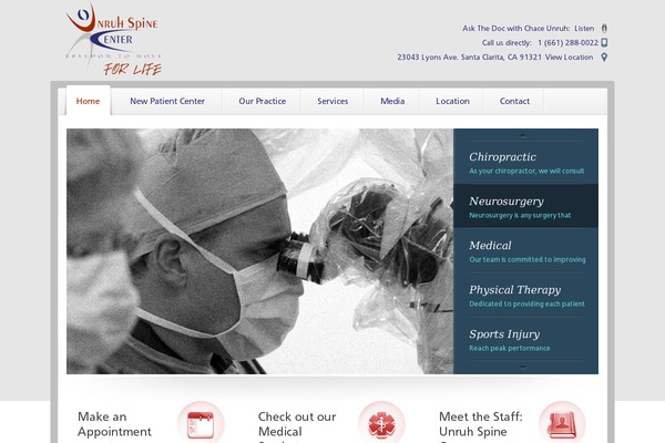 Clinico theme site design template sample