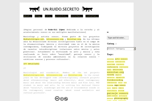 unruidosecreto.net site used Sirup
