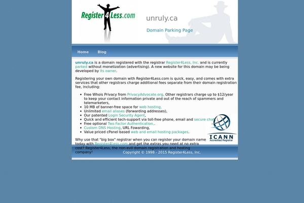unruly.ca site used Grid-a-licious