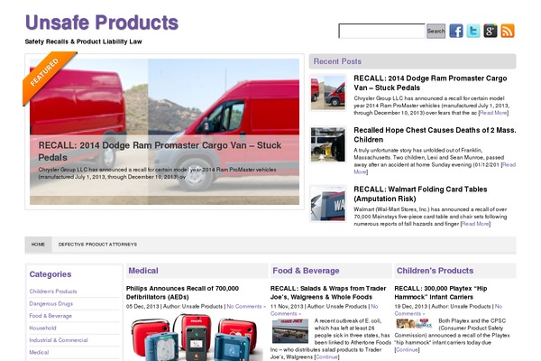 Newsmag Child theme site design template sample
