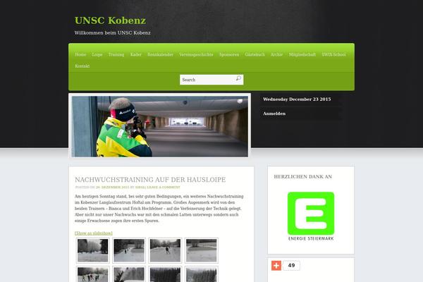 Martin theme site design template sample