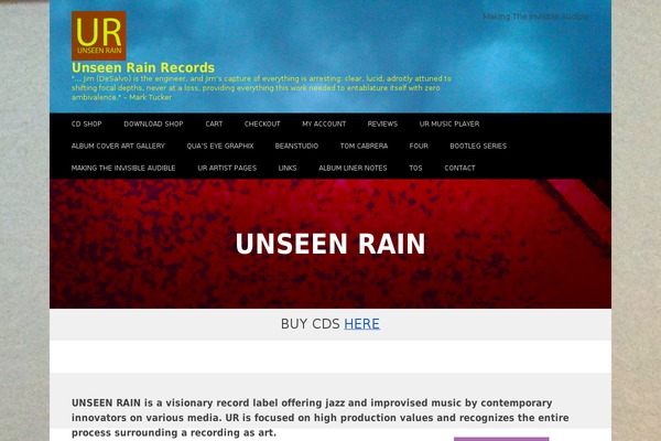 unseenrainrecords.com site used Progeny MMXIV