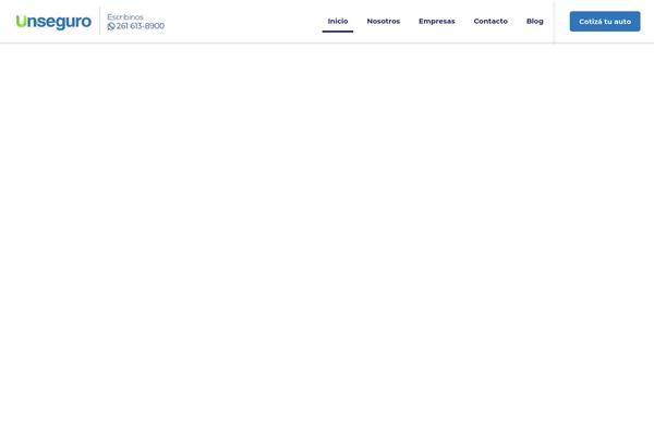 unseguro.com.ar site used Site