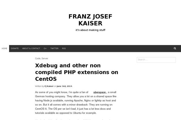 Site using Wp-markdown plugin
