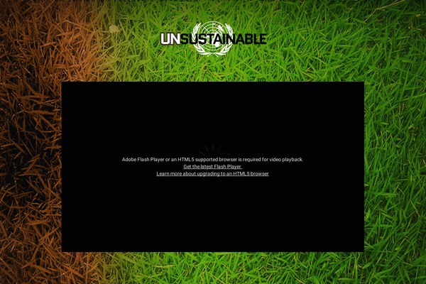 unsustainablemovie.com site used Producer