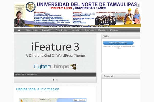 iFeature theme site design template sample