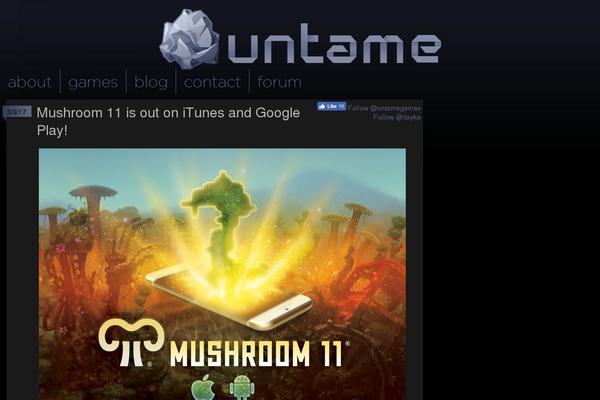 untame theme websites examples