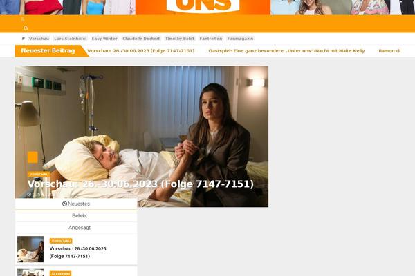 Newsberg theme site design template sample
