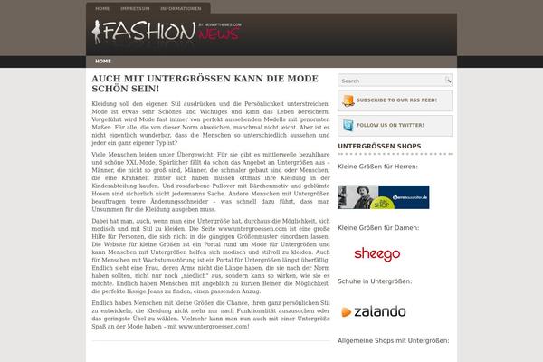 Site using Affiliate Overview plugin