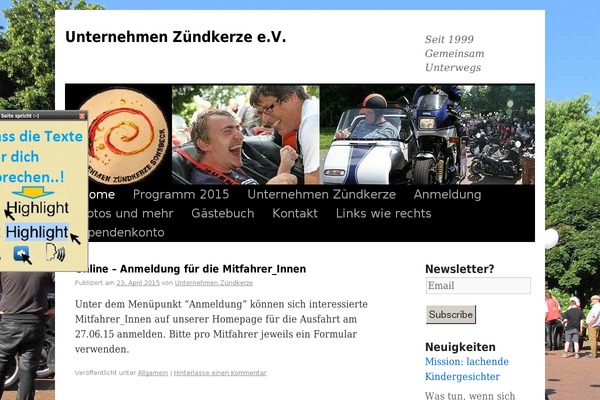 Site using DMSGuestbook plugin