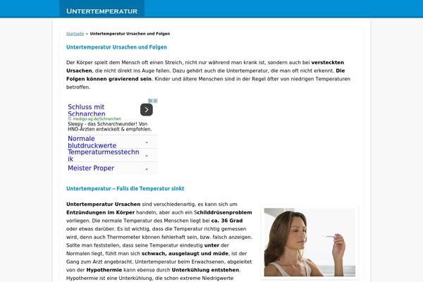 untertemperatur.com site used Besttheme