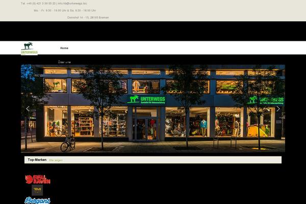 unterwegs-bremen.de site used Wplight