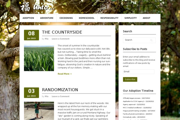 Contango theme site design template sample
