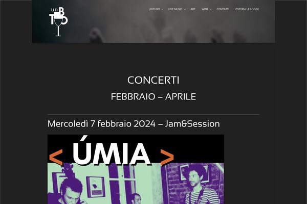 Musicclub theme site design template sample