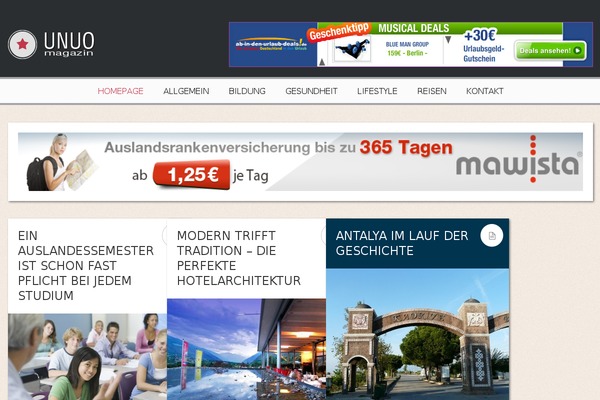 Pravda theme site design template sample