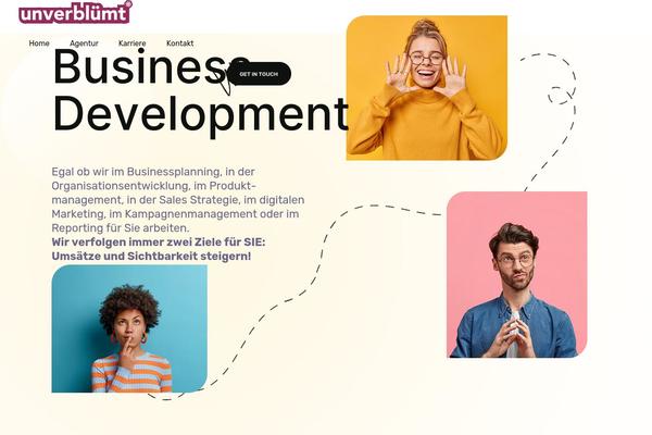 Ewebot theme site design template sample