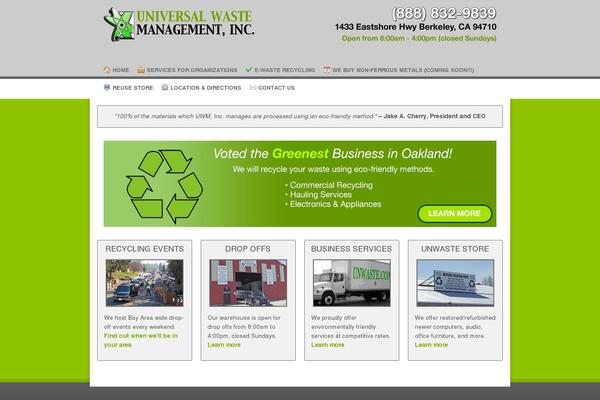 unwaste.com site used Panacea