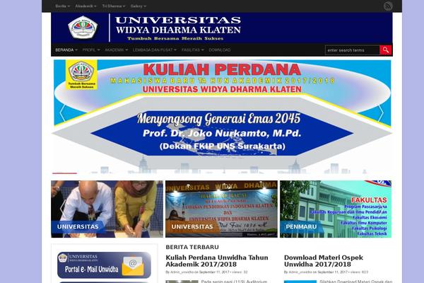 Academica_pro_3 theme site design template sample