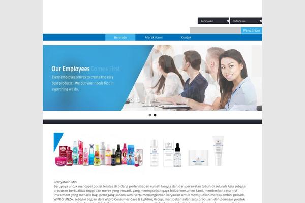 unzavitalis.com site used Wipro