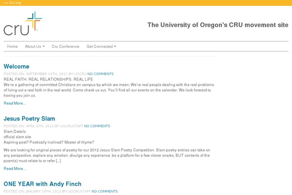 uocru.com site used Cru