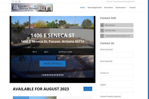 Site using Strong Testimonials plugin