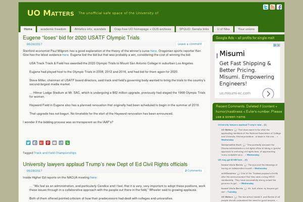 Site using WP QuickLaTeX plugin